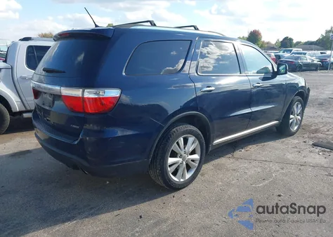 2013 Dodge Durango Crew from USA, damaged, VIN 1C4RDJDG4DC509392